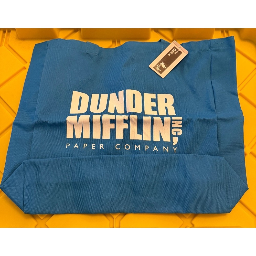 The Office Dunder Mifflin Tote Bag NEW Michael Scott's Fun Run Race For The Cure